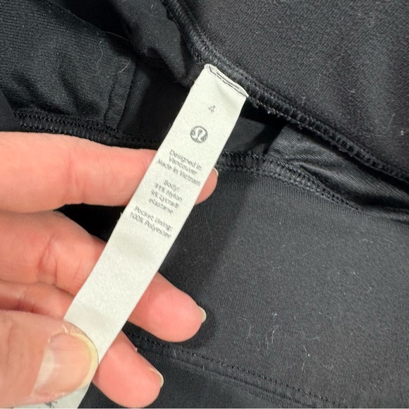 Lululemon Nylon Jogger Pants Black Full Length - Picture 4 of 7